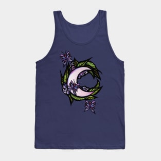 Butterfly Moon Lunar Moths Tank Top